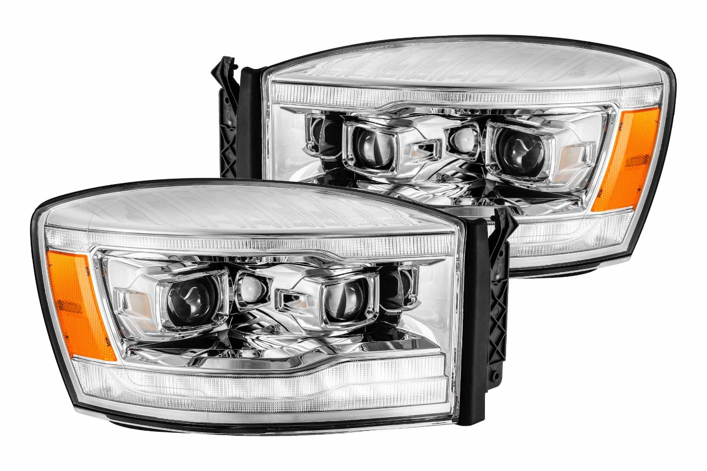 Faros delanteros halógenos Dodge Ram Pro 2006-2008