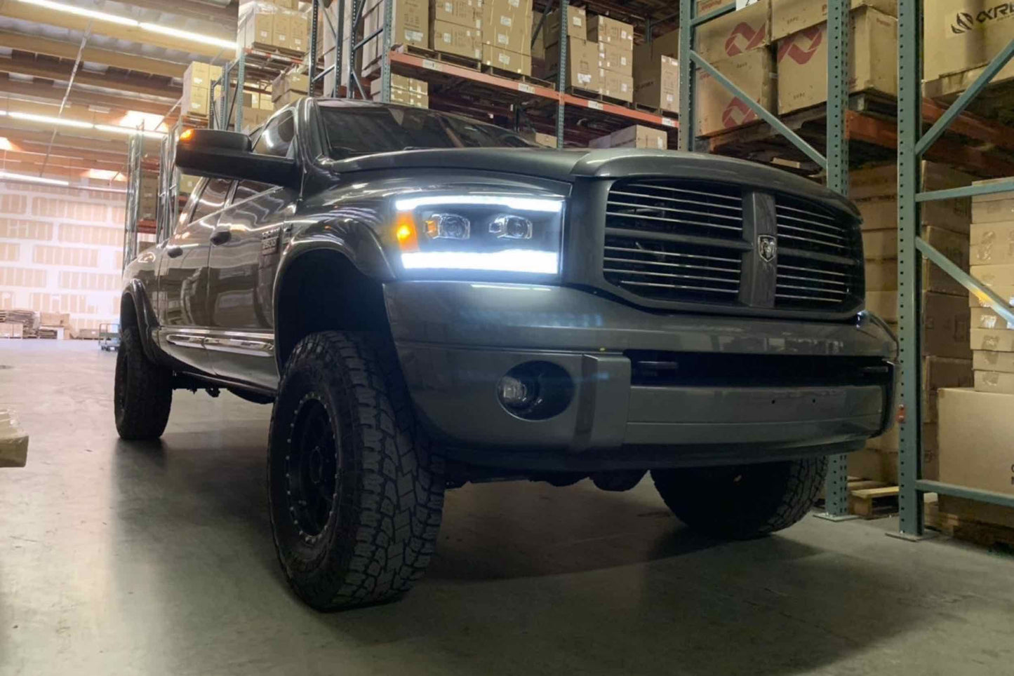 Faros delanteros halógenos Dodge Ram Pro 2006-2008