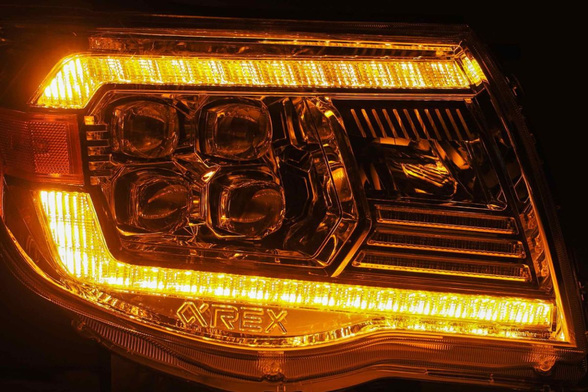 Faros delanteros LED ARex Nova: Toyota Tacoma (05-11) - Cromados (juego)