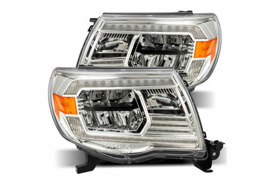 Faros delanteros LED ARex Luxx: Toyota Tacoma (05-11) - Cromados (reflector/juego)