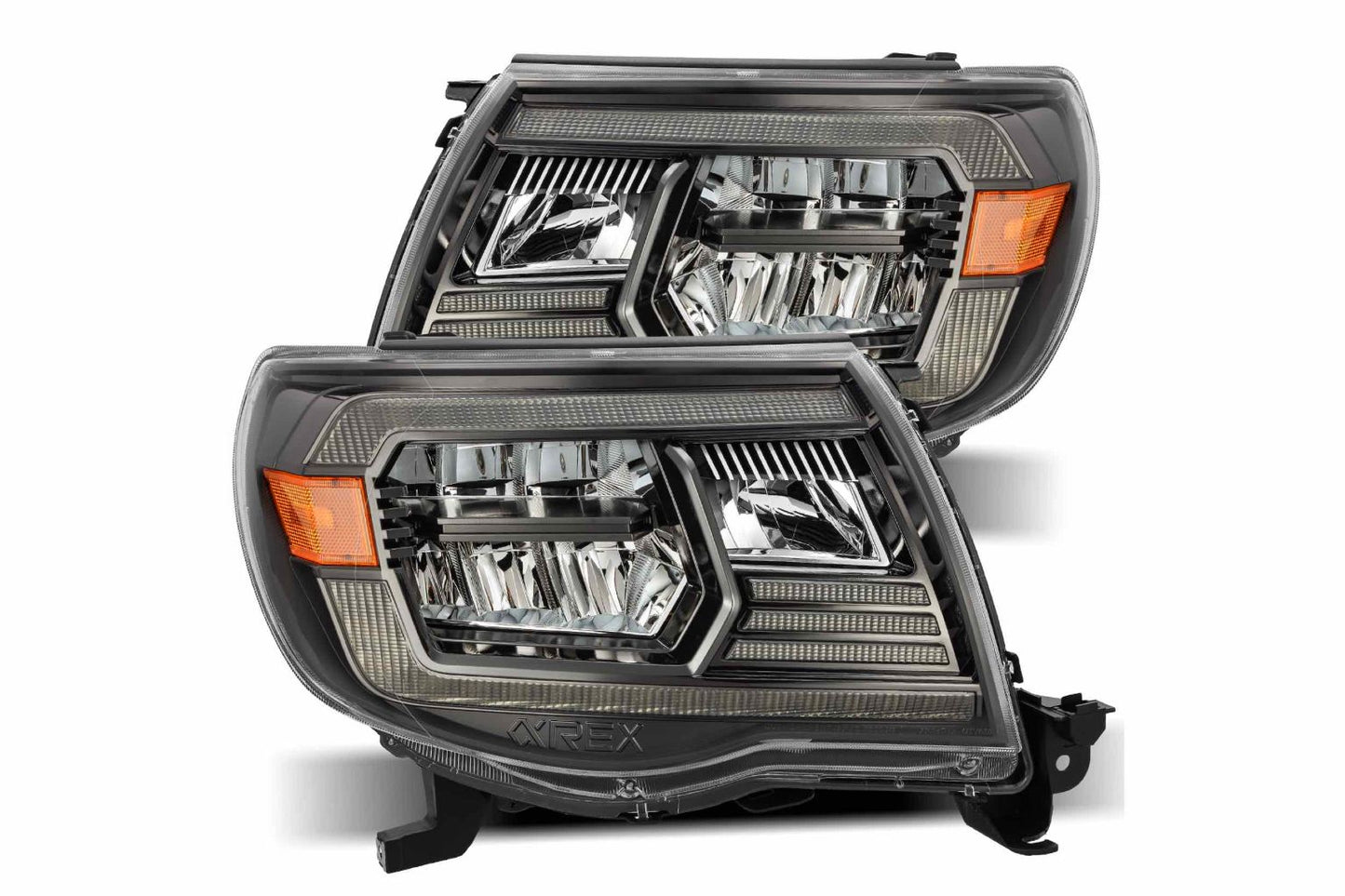 Faros delanteros LED ARex Luxx: Toyota Tacoma (05-11) - Cromados (reflector/juego)