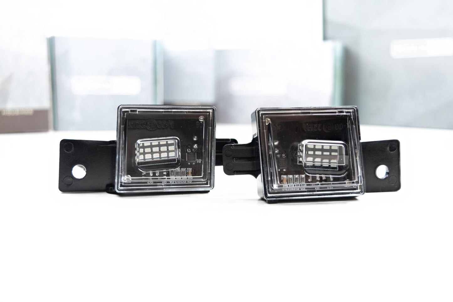 Luces de matrícula XB: Chevy Silverado (14-18/par)