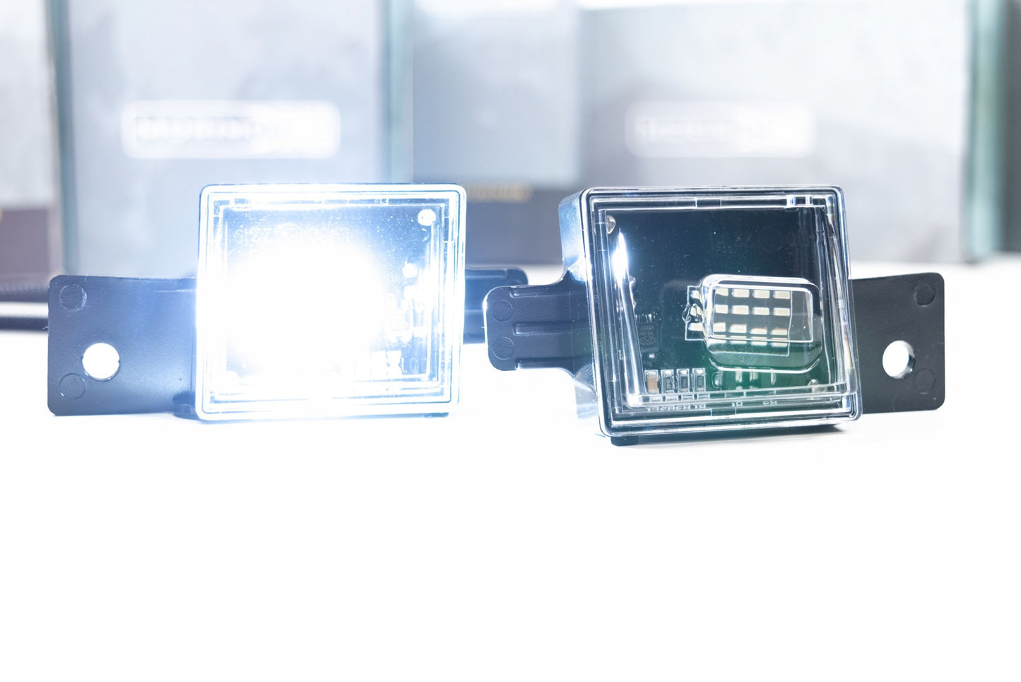 Luces de matrícula XB: Chevy Silverado (14-18/par)