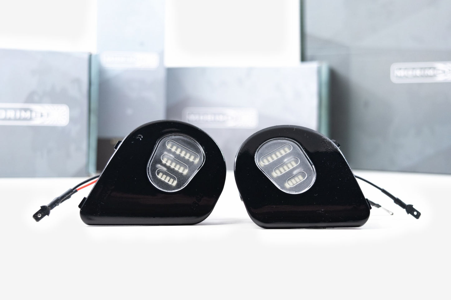 Luces de espejo retrovisor XB: Dodge Ram (10-19/par)