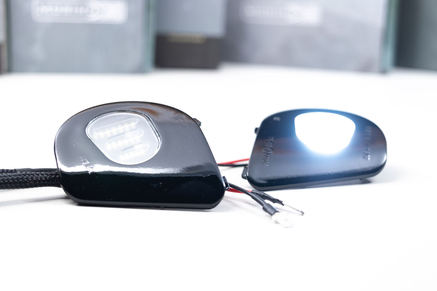 Luces de espejo retrovisor XB: Dodge Ram (10-19/par)