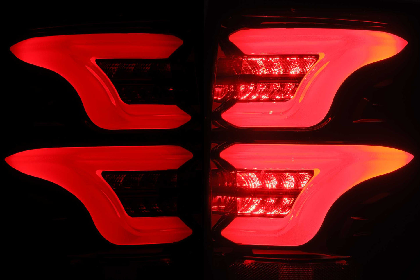 Luces LED traseras ARex Pro: Ford F150 (09-14) (humo rojo)