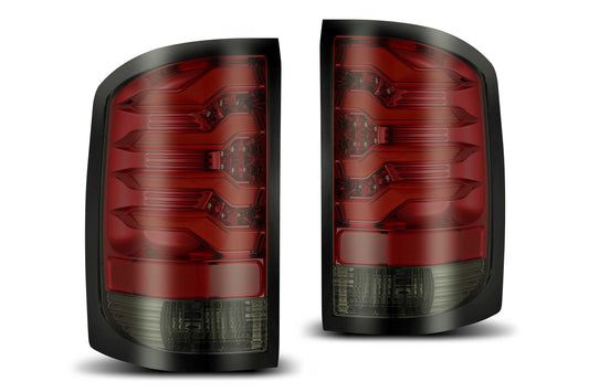 Luces traseras LED ARex Pro: GMC Sierra (14-18) (humo rojo)