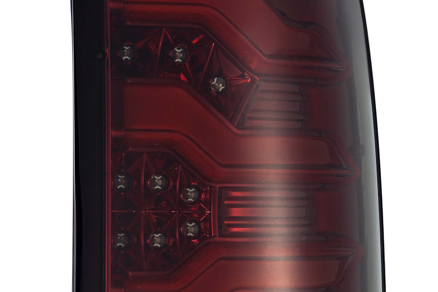 Luces traseras LED ARex Pro: GMC Sierra (14-18) (humo rojo)