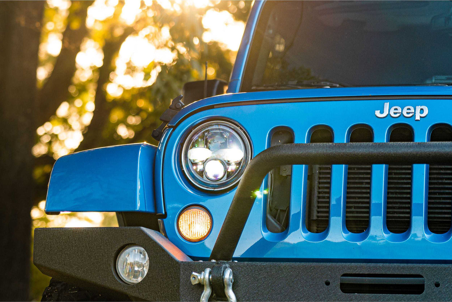 2007 -2018 Jeep Wrangler JK Sealed7 LED Headlights