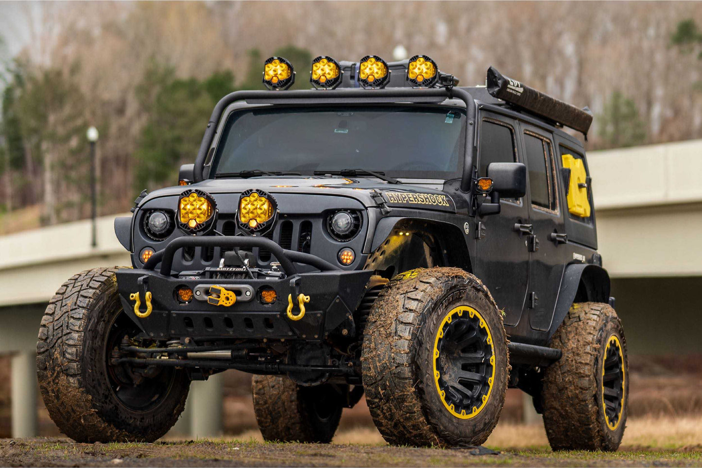 2007-2018 Jeep Wrangler JK Super7 LED Headlights