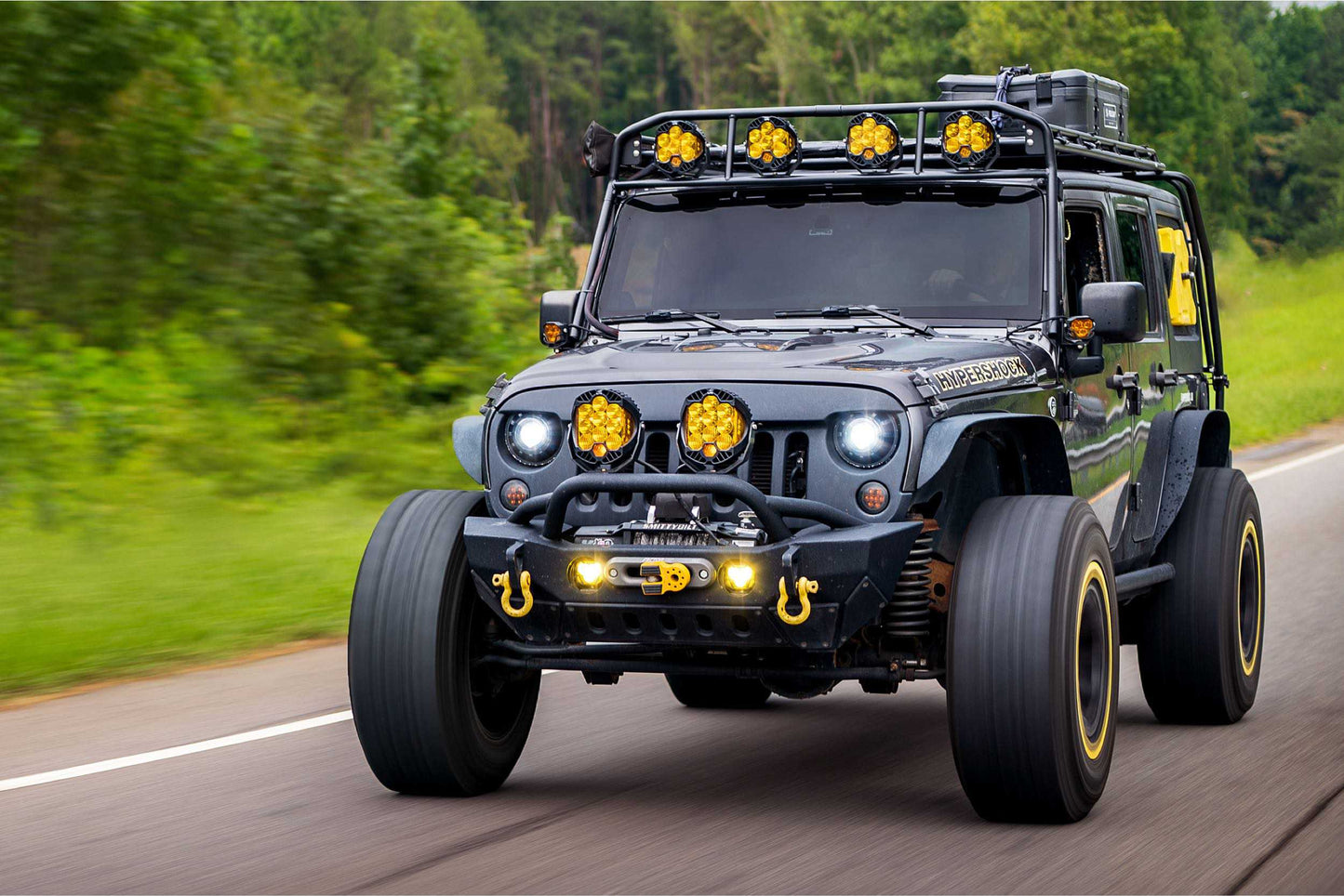 2007-2018 Jeep Wrangler JK Super7 LED Headlights