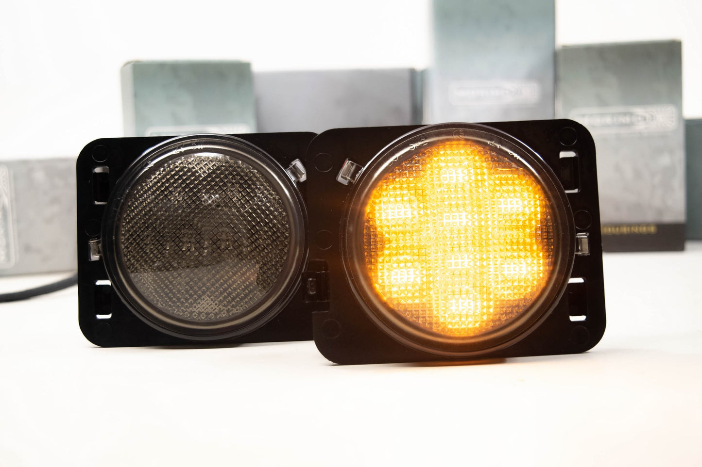 2007-2018 Jeep Wrangler JK XB LED Parking Lights