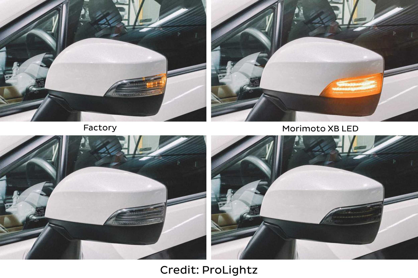 Luces LED para espejos laterales XB: aplicaciones para Subaru (10-20/par)