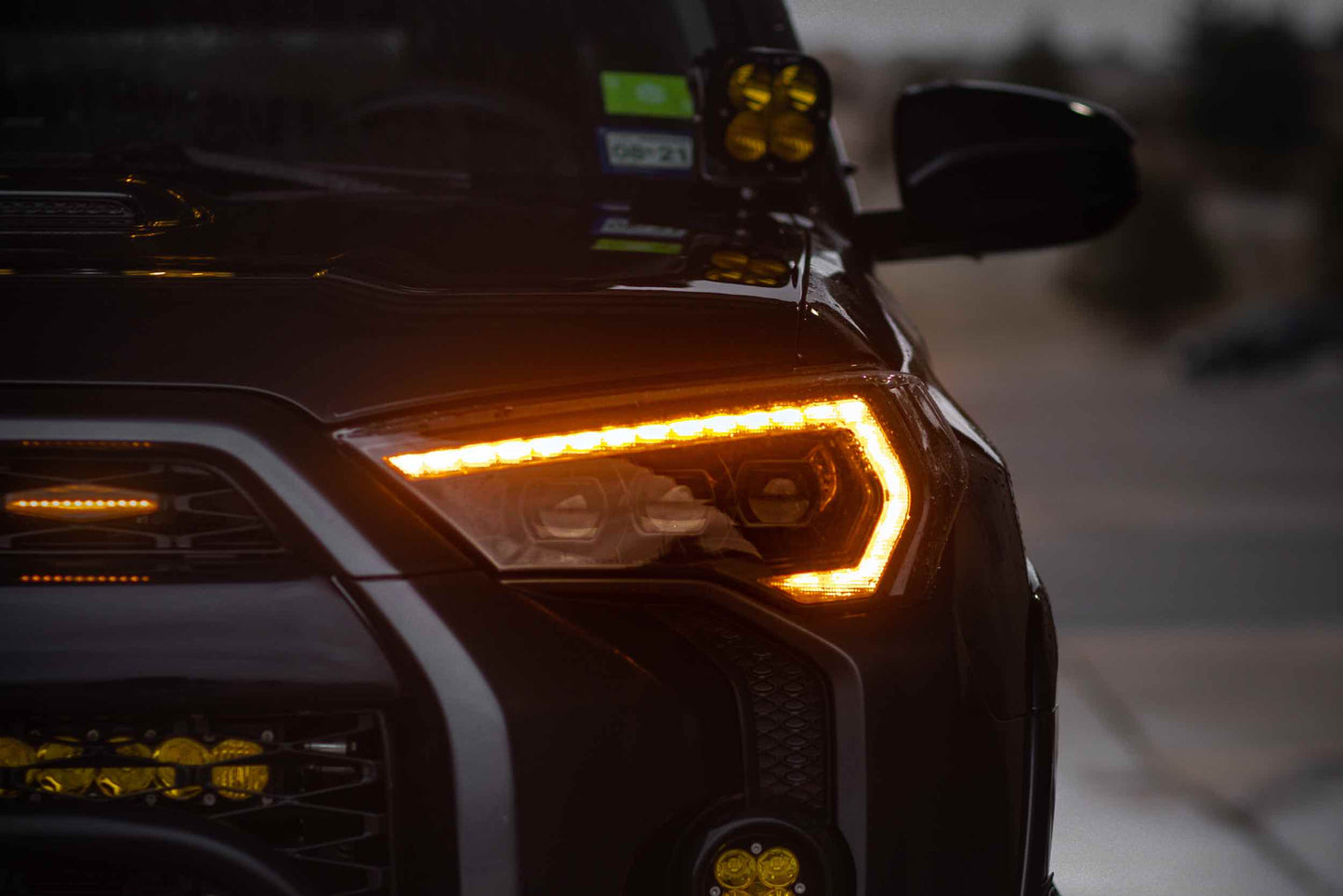 Faros LED XB: Toyota 4Runner 2014-2024 (luz diurna ámbar)
