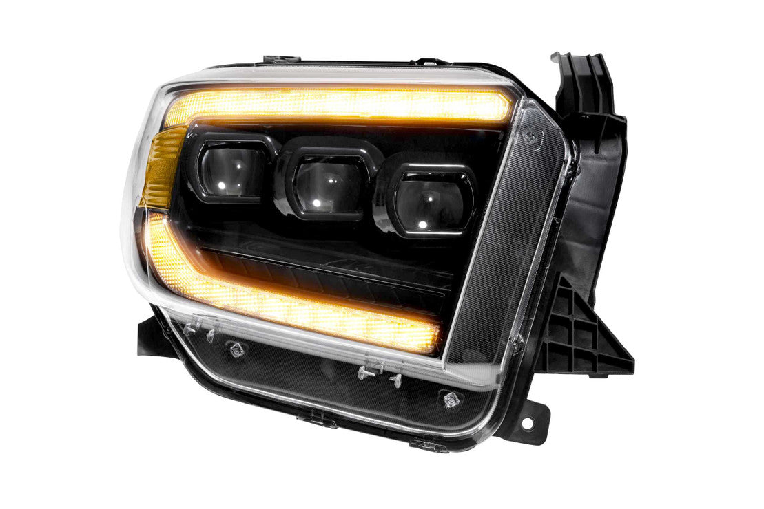 Faros LED XB: Toyota Tundra 2014-2021, DRL ámbar