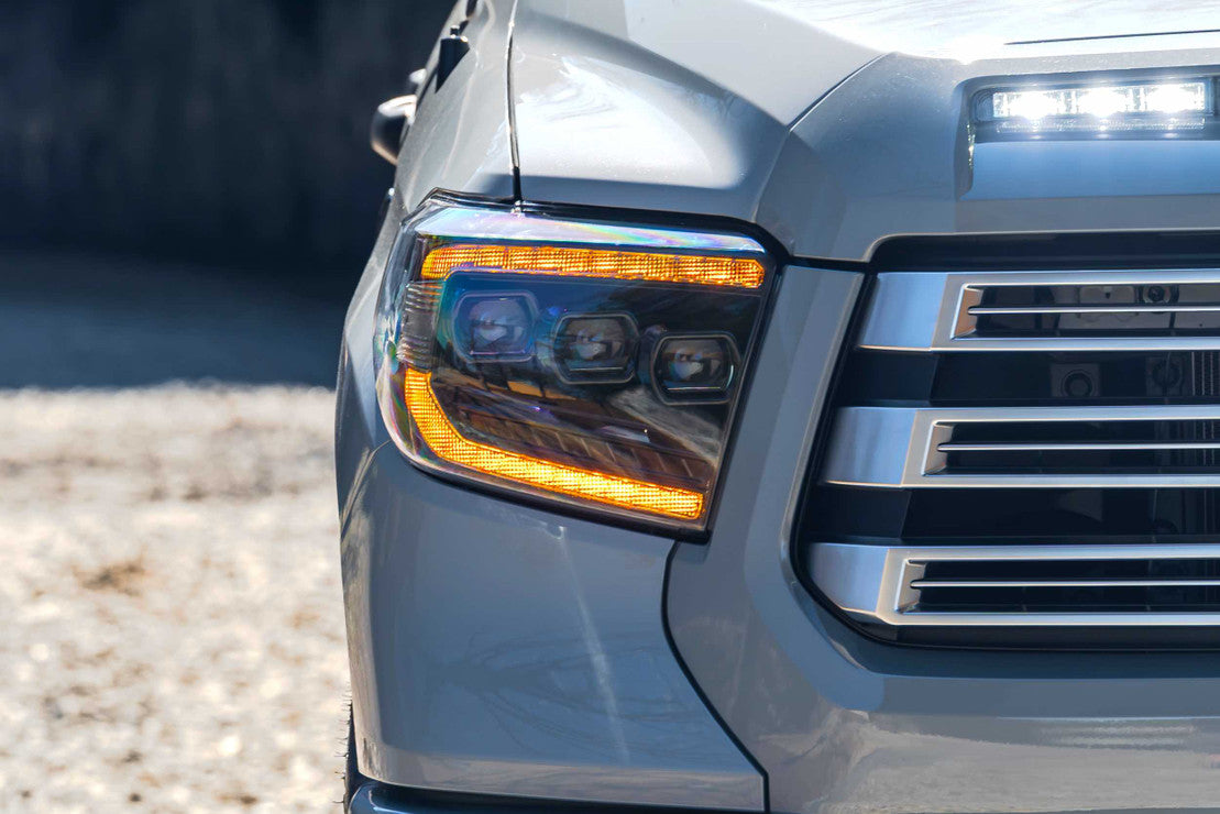 Faros LED XB: Toyota Tundra 2014-2021, DRL ámbar