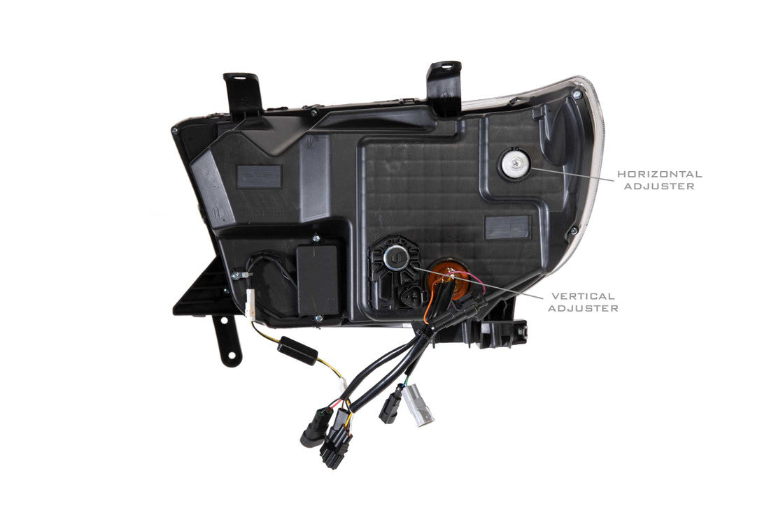 2008-2017 Toyota Sequoia XB LED Headlights (Amber DRL)