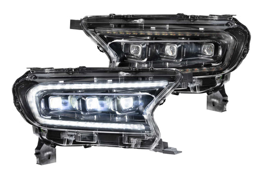 Faros LED XB: Ford Ranger (19-21) (par/ajustable)