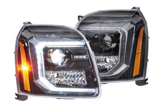 Faros LED híbridos XB: GMC Yukon (07-14) (par/aSM)