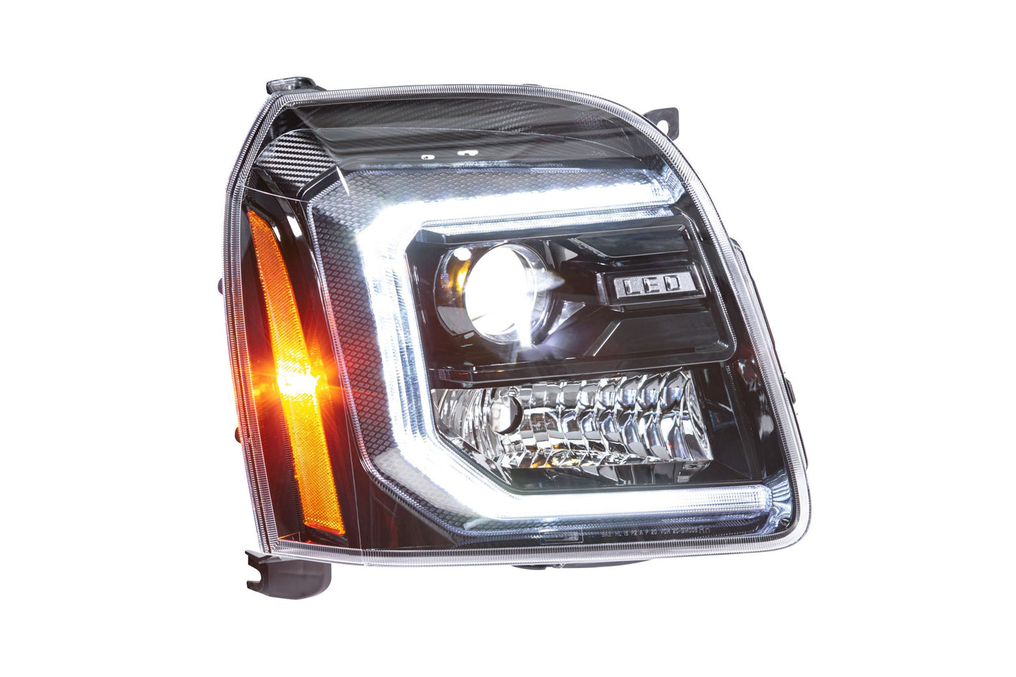 Faros LED híbridos XB: GMC Yukon (07-14) (par/aSM)