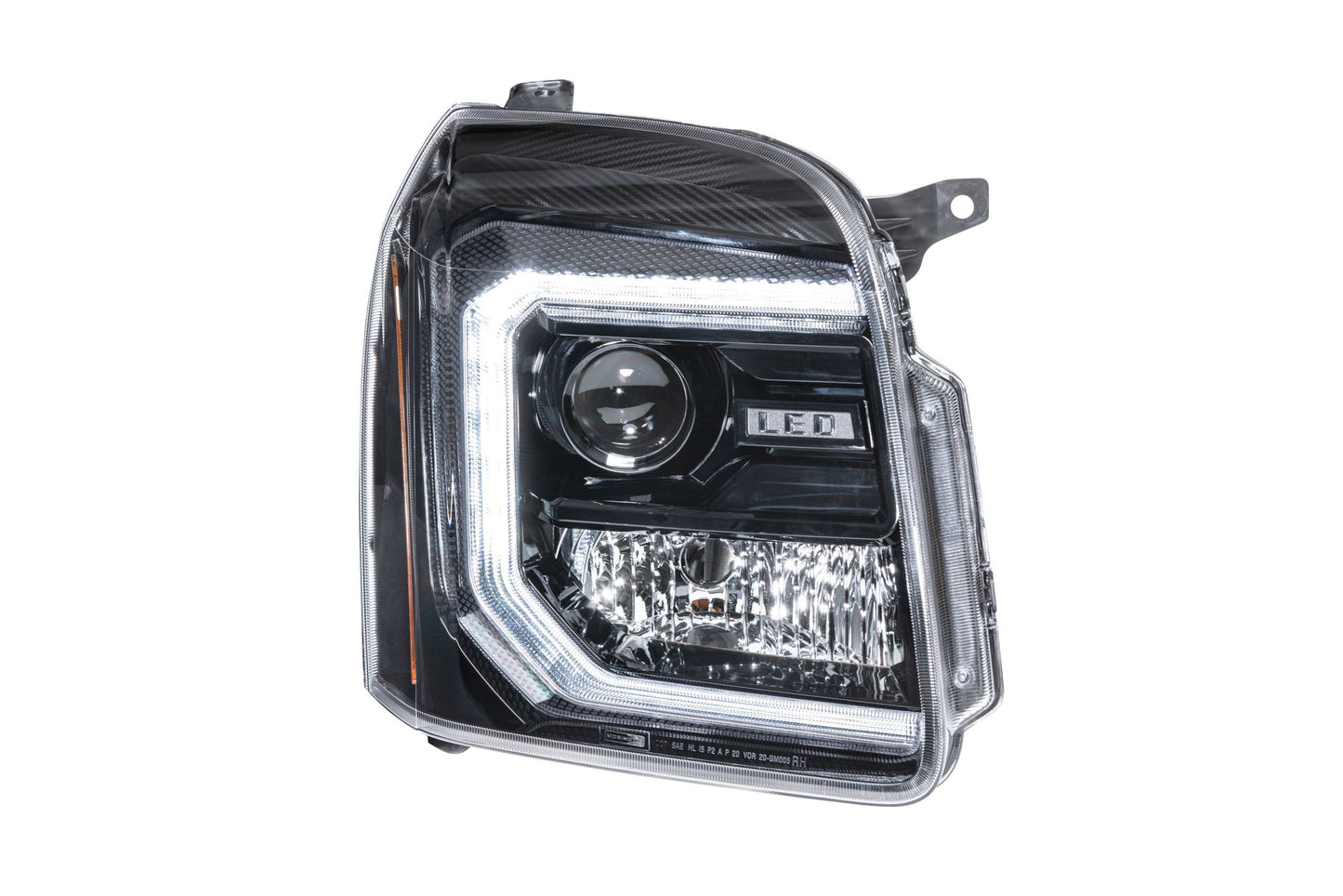 Faros LED híbridos XB: GMC Yukon (07-14) (par/aSM)