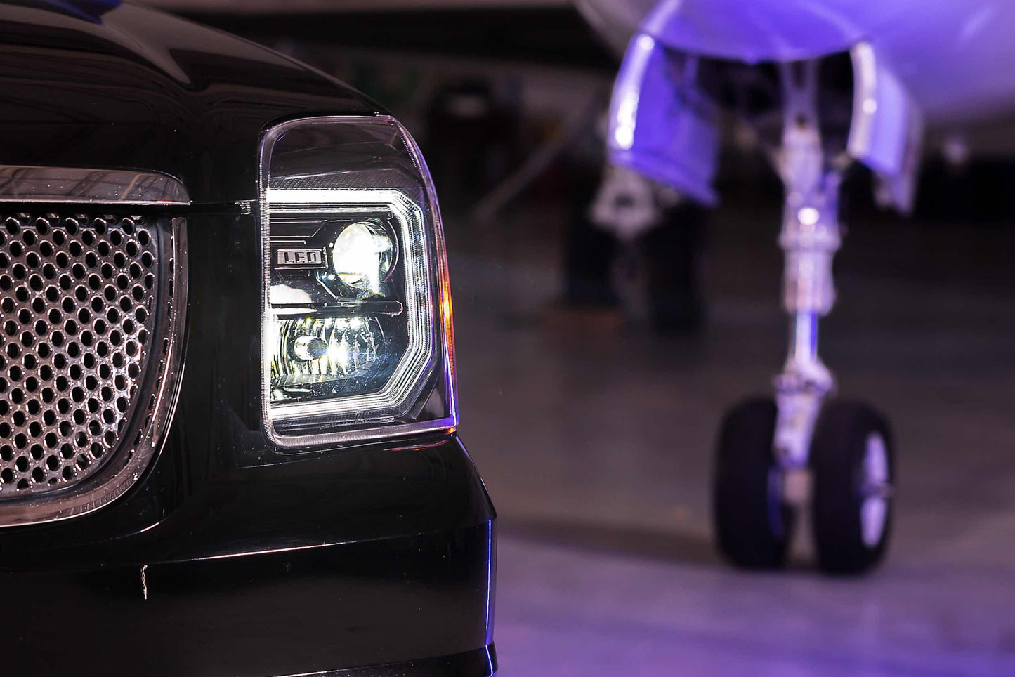 Faros LED híbridos XB: GMC Yukon (07-14) (par/aSM)