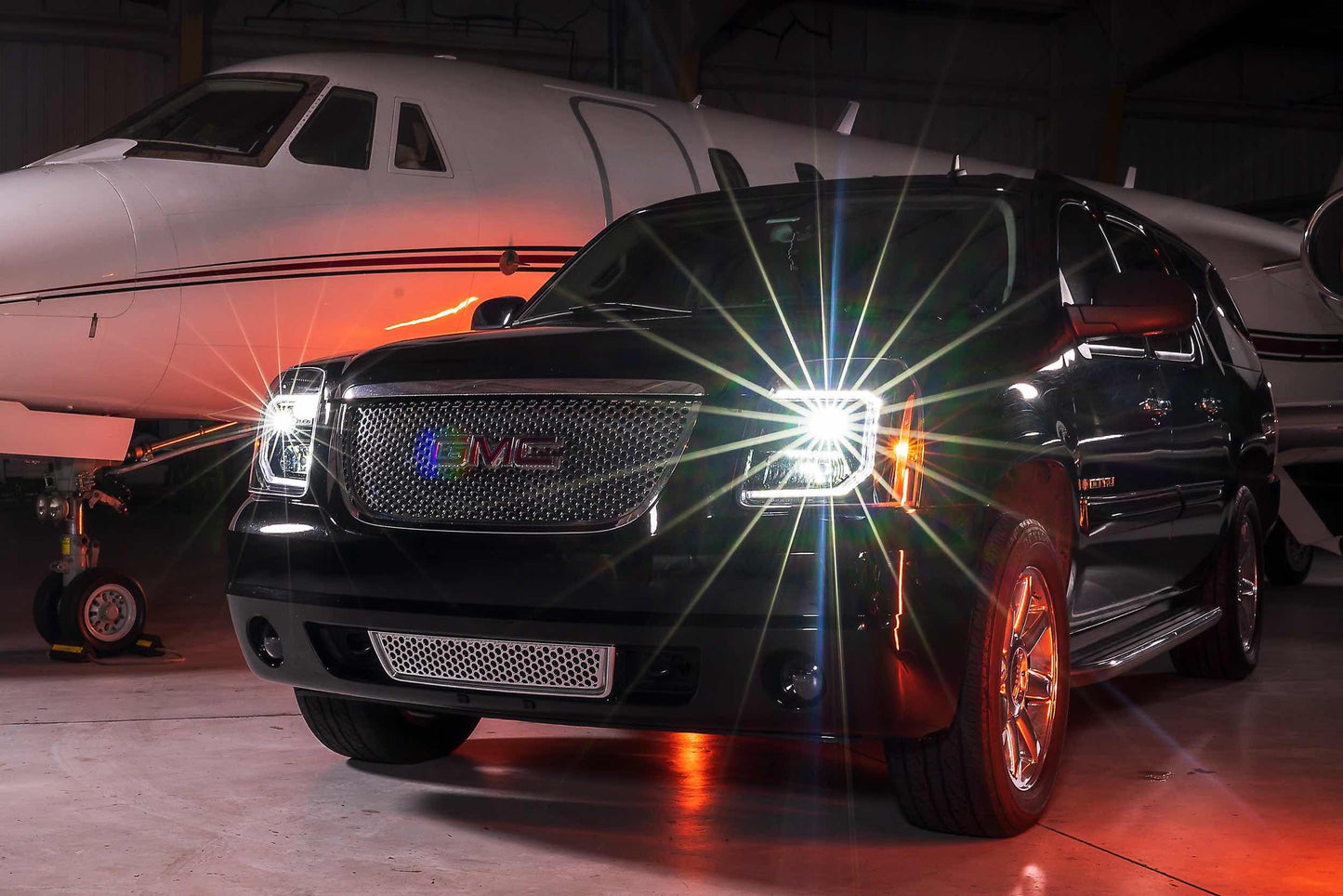 Faros LED híbridos XB: GMC Yukon (07-14) (par/aSM)