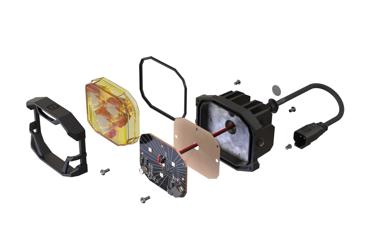Morimoto Ditch Light Brackets: Lexus GX470 (03-09)