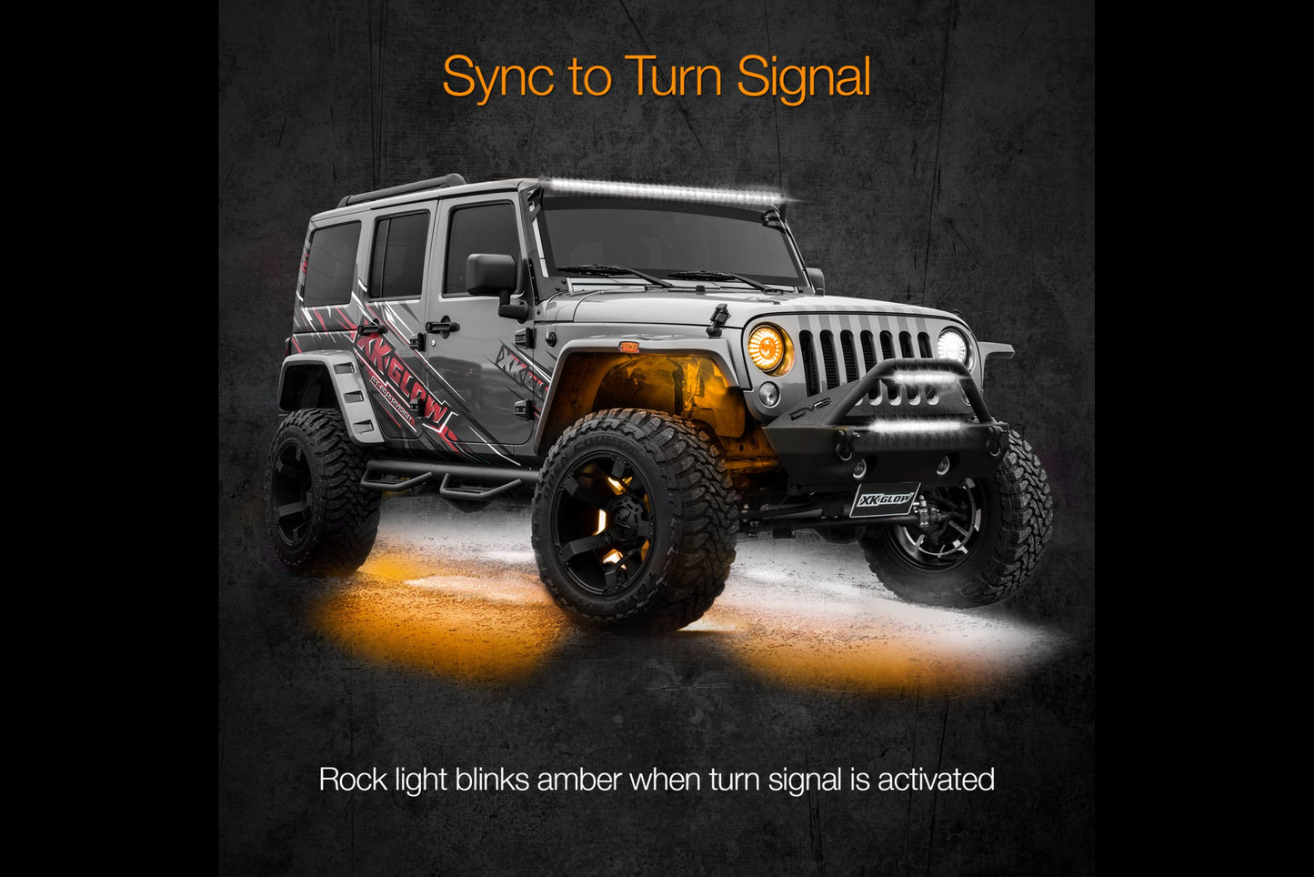 XKGlow LED Rock Light Kit: White / 10pc