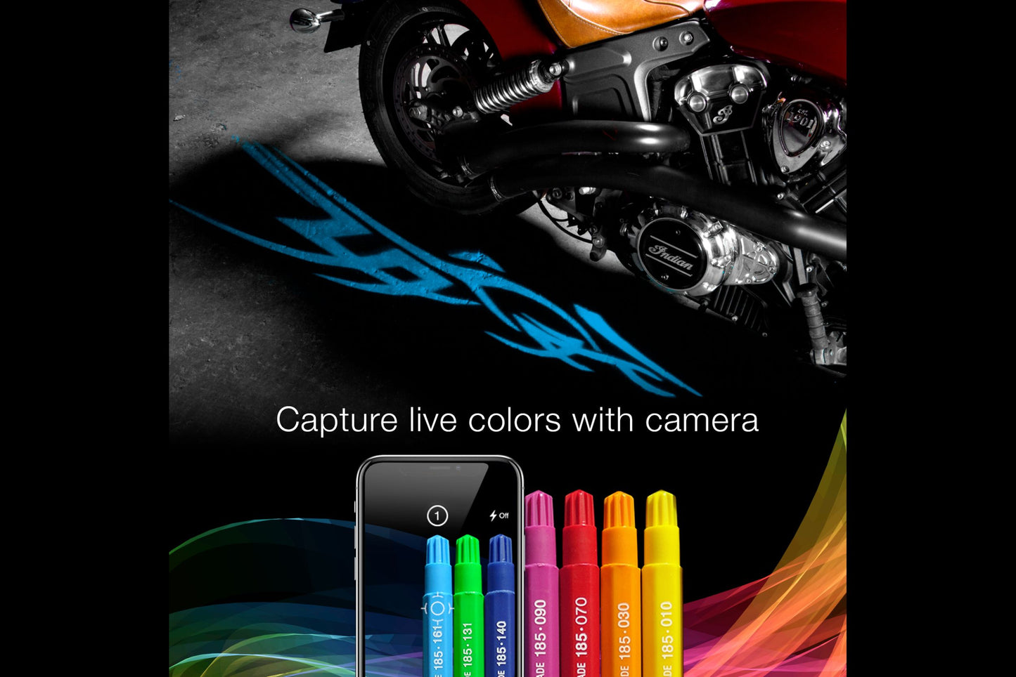 Luces decorativas para proyector XKGlow CurbFX: alas de ángel (par)