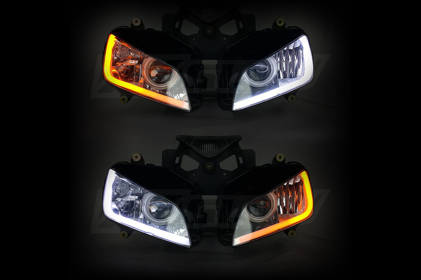 Tiras de conmutación secuencial flexibles XKGlow: 24 pulgadas (par)