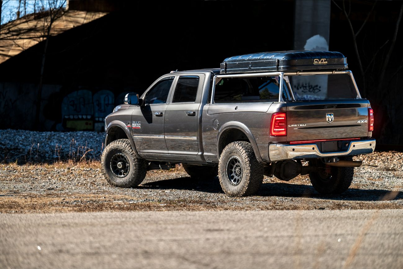 Luces LED traseras de carburo: Dodge Ram HD (2009-2018)