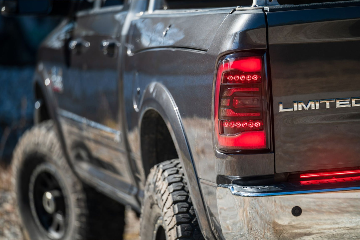 Luces LED traseras de carburo: Dodge Ram HD (2009-2018)