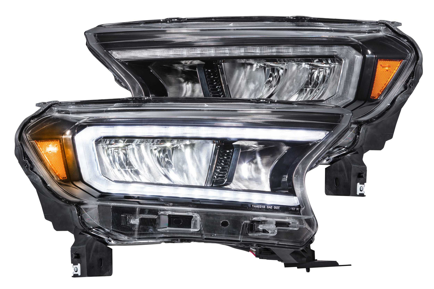 Faros delanteros LED de carburo: Ford Ranger (19-21) (reflector LED/par)