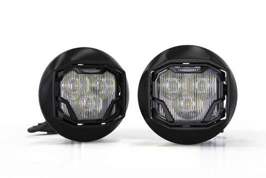 Kit de luces antiniebla LED 4Banger para GMC Sierra HD 2015-2018