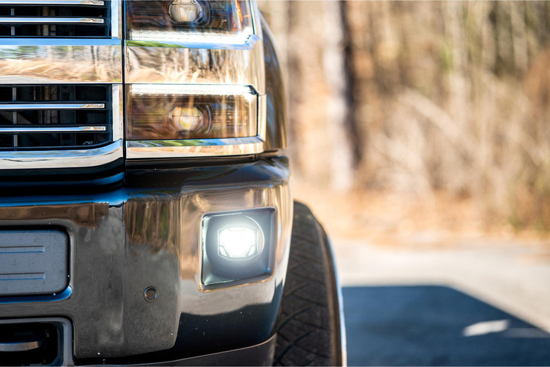 4Banger LED Fog Light Kit for 2014-2015 Chevrolet Silverado 1500