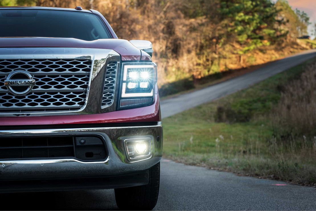 4Banger LED Fog Light Kit for 2016-2019 Nissan Titan