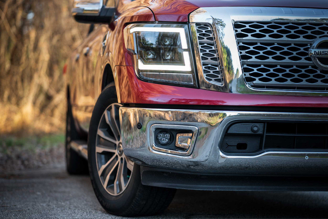 4Banger LED Fog Light Kit for 2016-2019 Nissan Titan