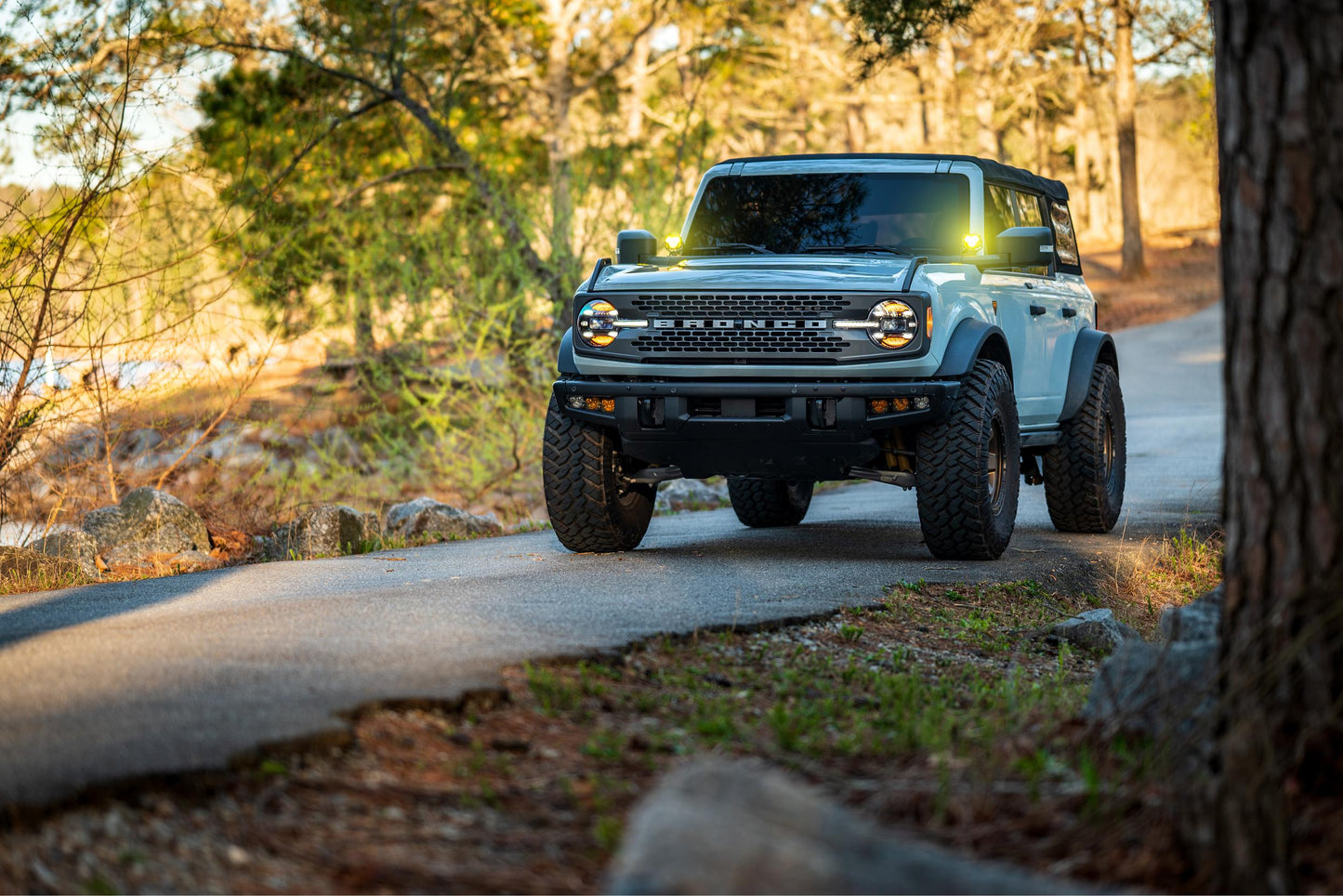 Morimoto Grabenlichthalterungen: Bronco (2021+)