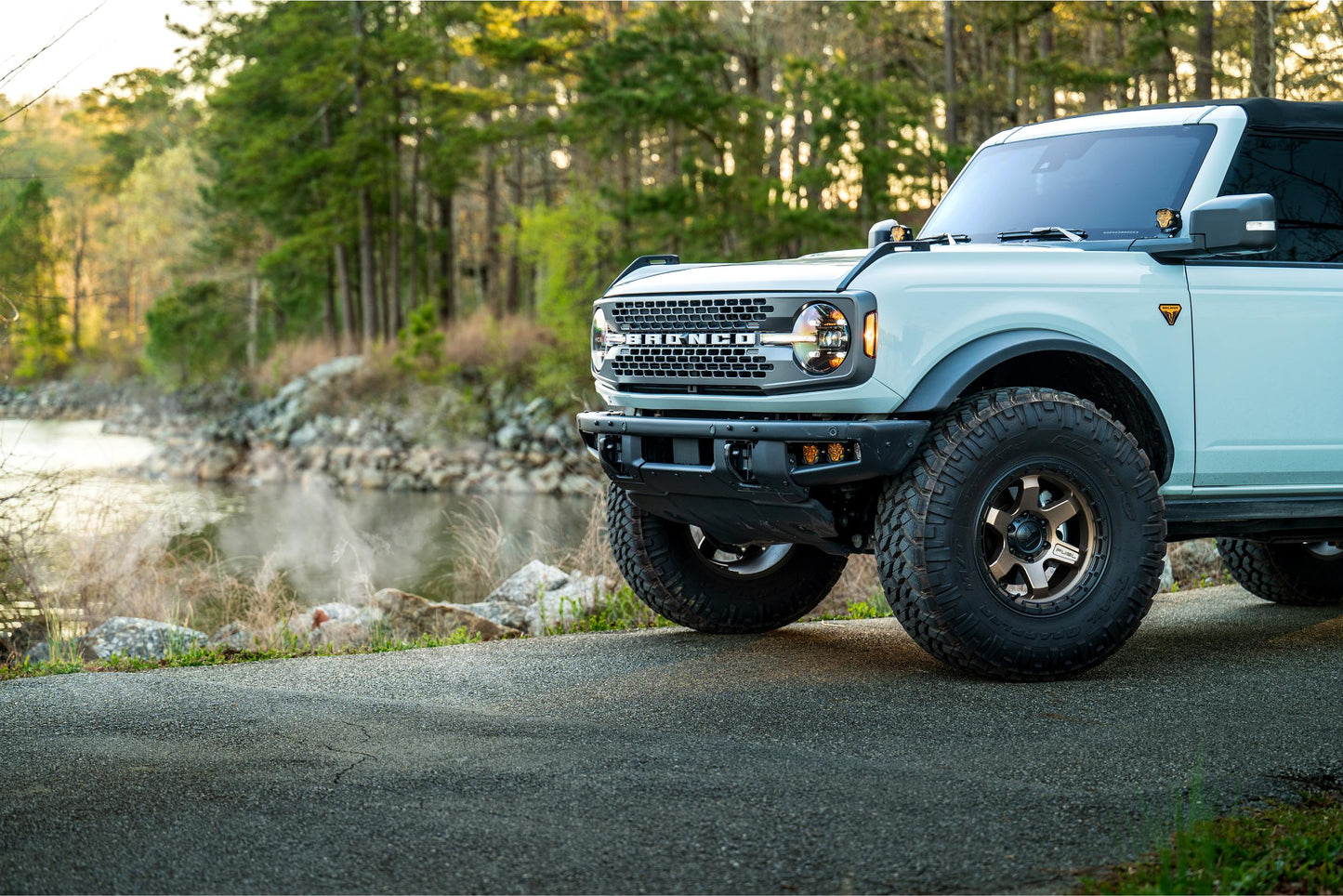 Morimoto Grabenlichthalterungen: Bronco (2021+)