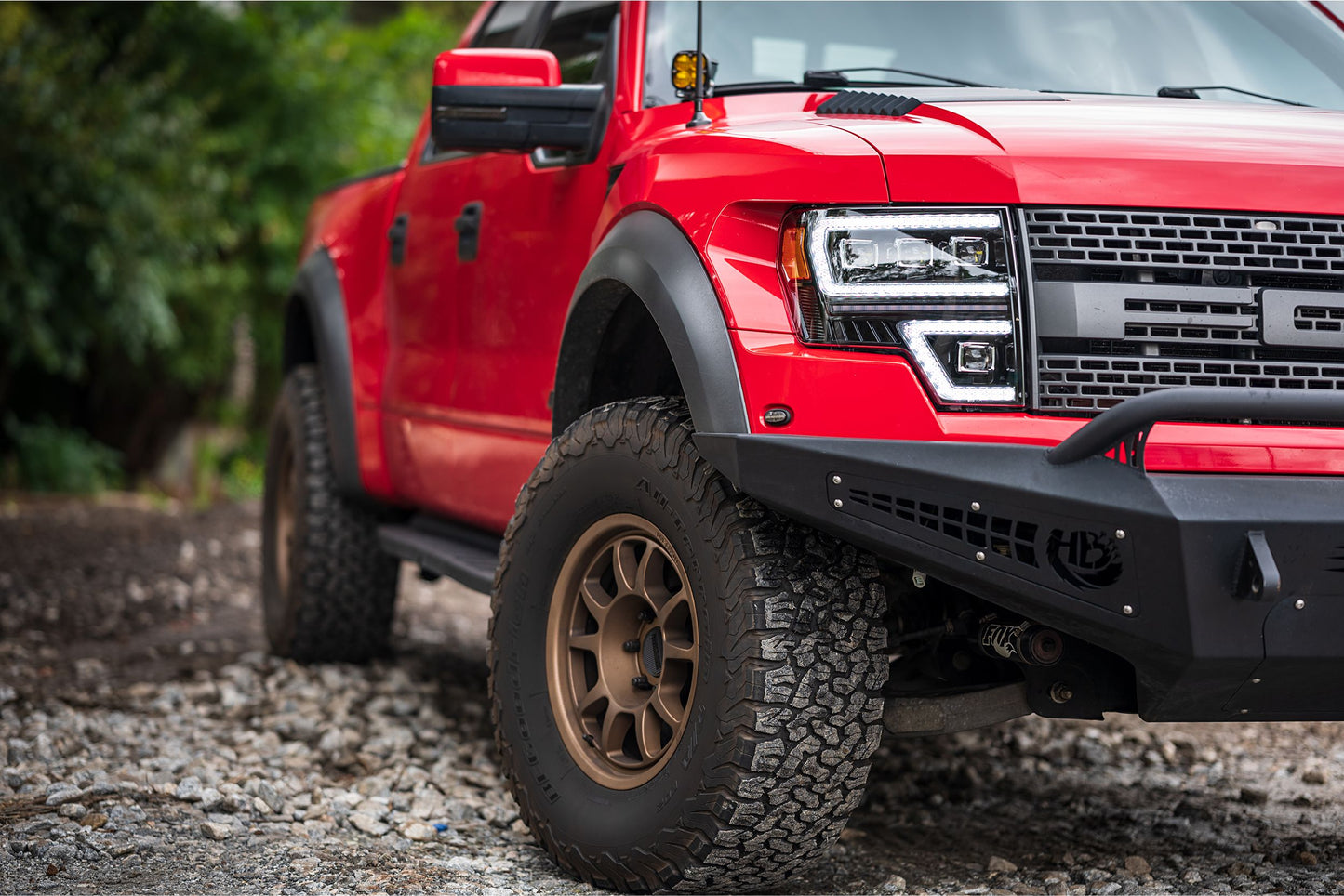 Faros LED de carburo: Ford Raptor (2010-2014)