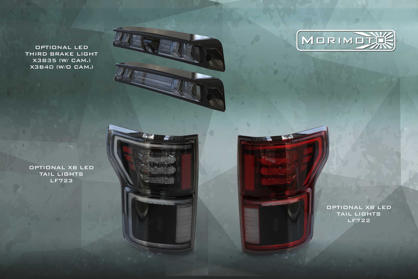 XB Hybrid-R LED Headlights: Ford F150 (18-20) (Pair / ASM)