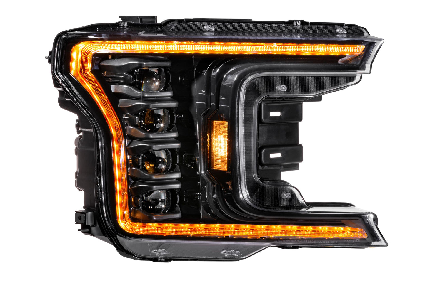 Faros delanteros LED XB: Ford F150 (18-20) (par/luz diurna ámbar ASM) (2.ª generación)