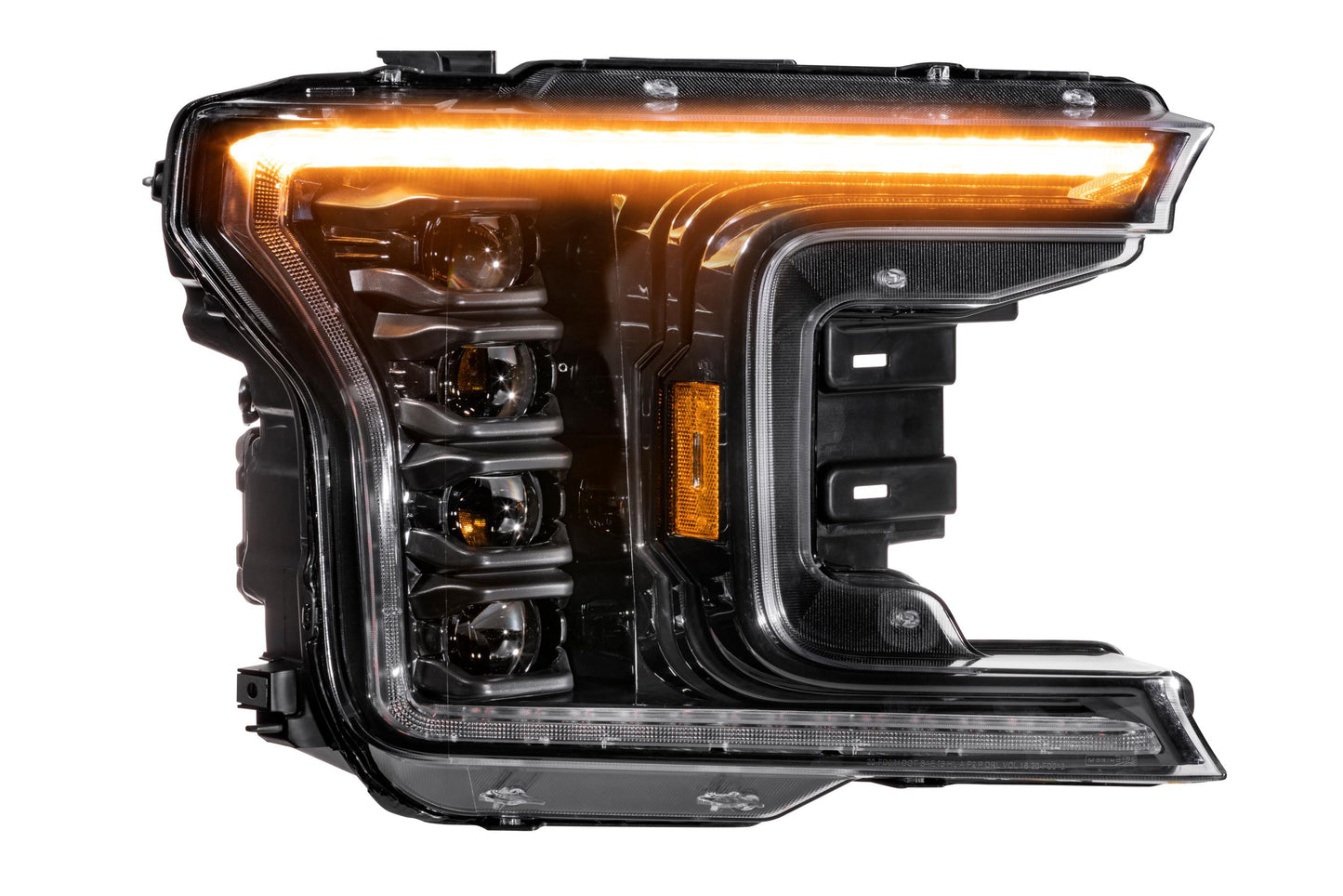 Faros delanteros LED XB: Ford F150 (18-20) (par/luz diurna ámbar ASM) (2.ª generación)