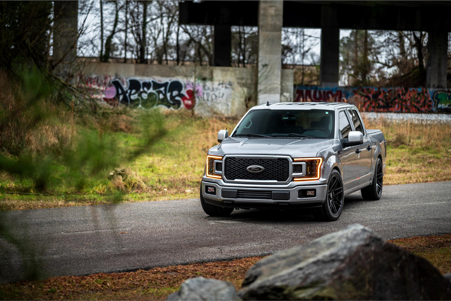 Faros delanteros LED XB: Ford F150 (18-20) (par/luz diurna ámbar ASM) (2.ª generación)