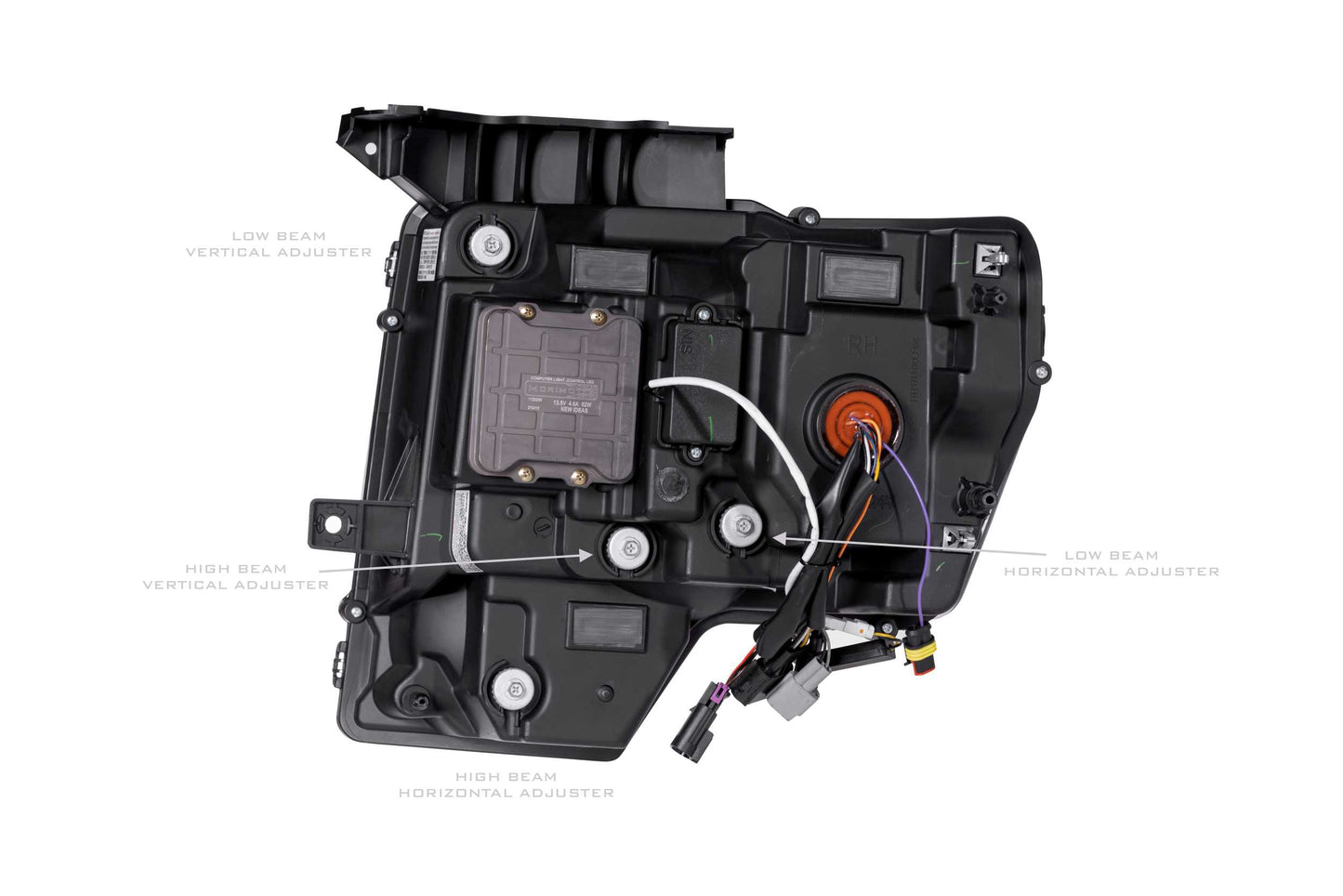 Faros LED XB: Ford Raptor (2010-2014) (luz diurna ámbar)