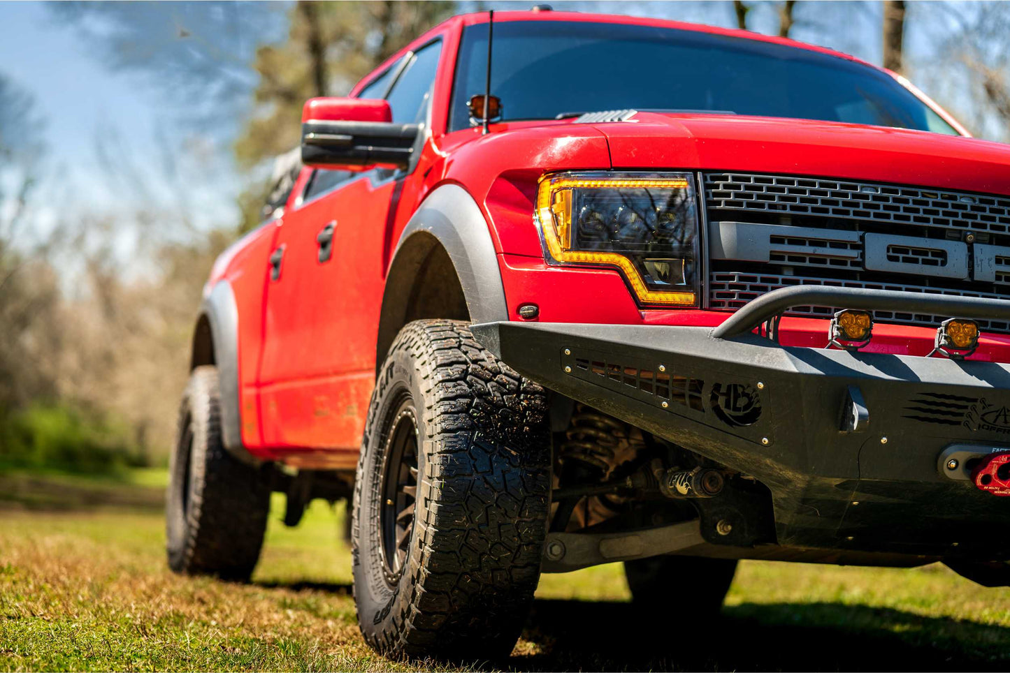 Faros LED XB: Ford Raptor (2010-2014) (luz diurna ámbar)