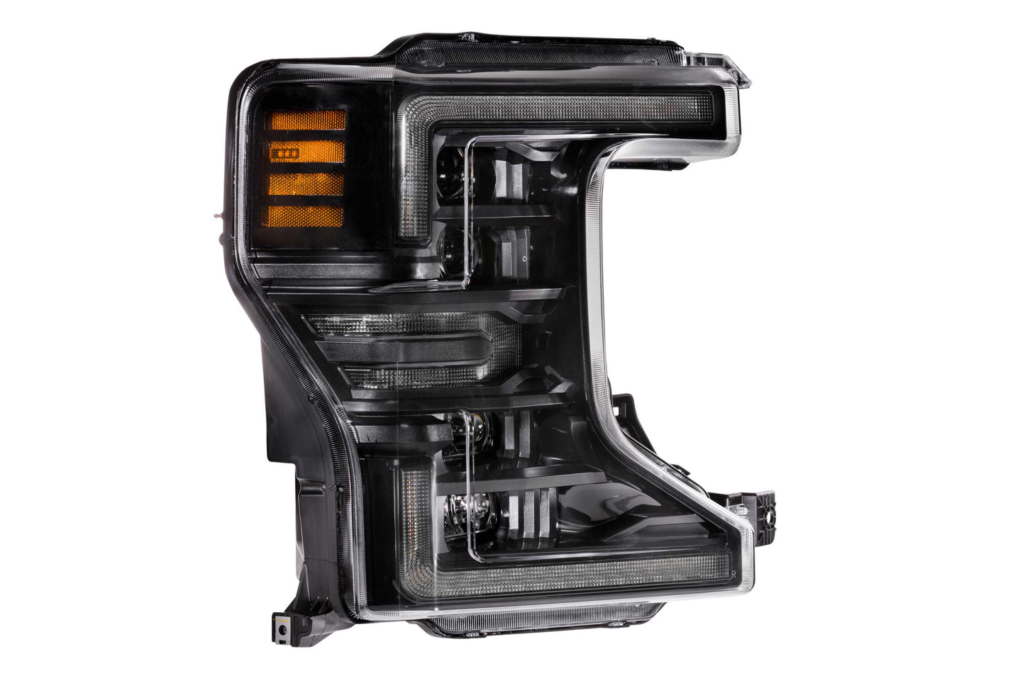 Faros delanteros LED XB: Ford Super Duty (20-22) (par/luz diurna ámbar ASM)