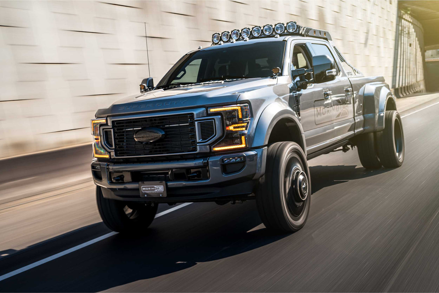 Faros delanteros LED XB: Ford Super Duty (20-22) (par/luz diurna ámbar ASM)