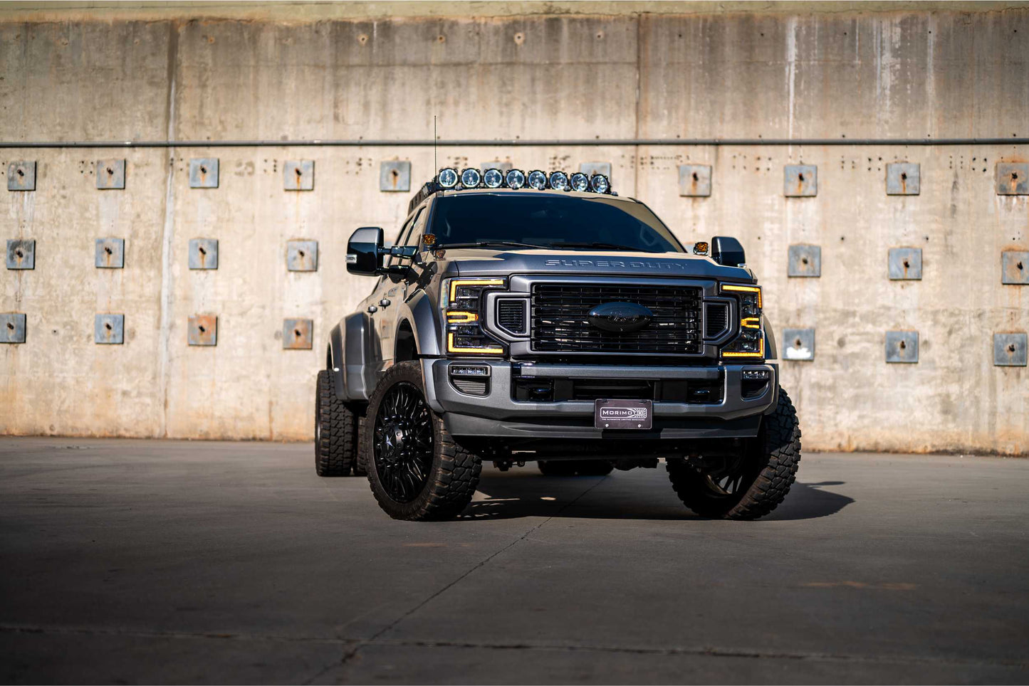 Faros delanteros LED XB: Ford Super Duty (20-22) (par/luz diurna ámbar ASM)